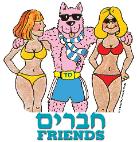 CHAVERIM - BEST FRIENDS - Cool Jewish/Israeli Gifts!
