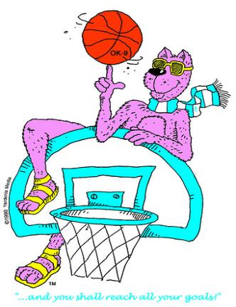 OK-9  (Basketball) Logo - Very Cool! - Best Logo in the World!!