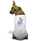 SABRA DOG - Basketball (Menorah) -Very Cute Doggie T-shirt (and logo).