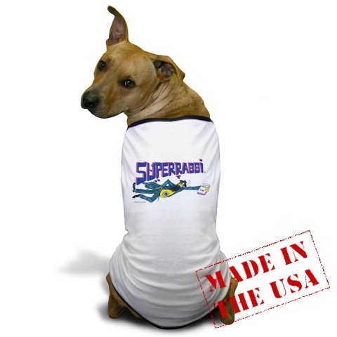 Unique Gifts for Super Jews - Jewish/Israeli Superheroes - (including this cute Jewish, Doggie-T-shirt).